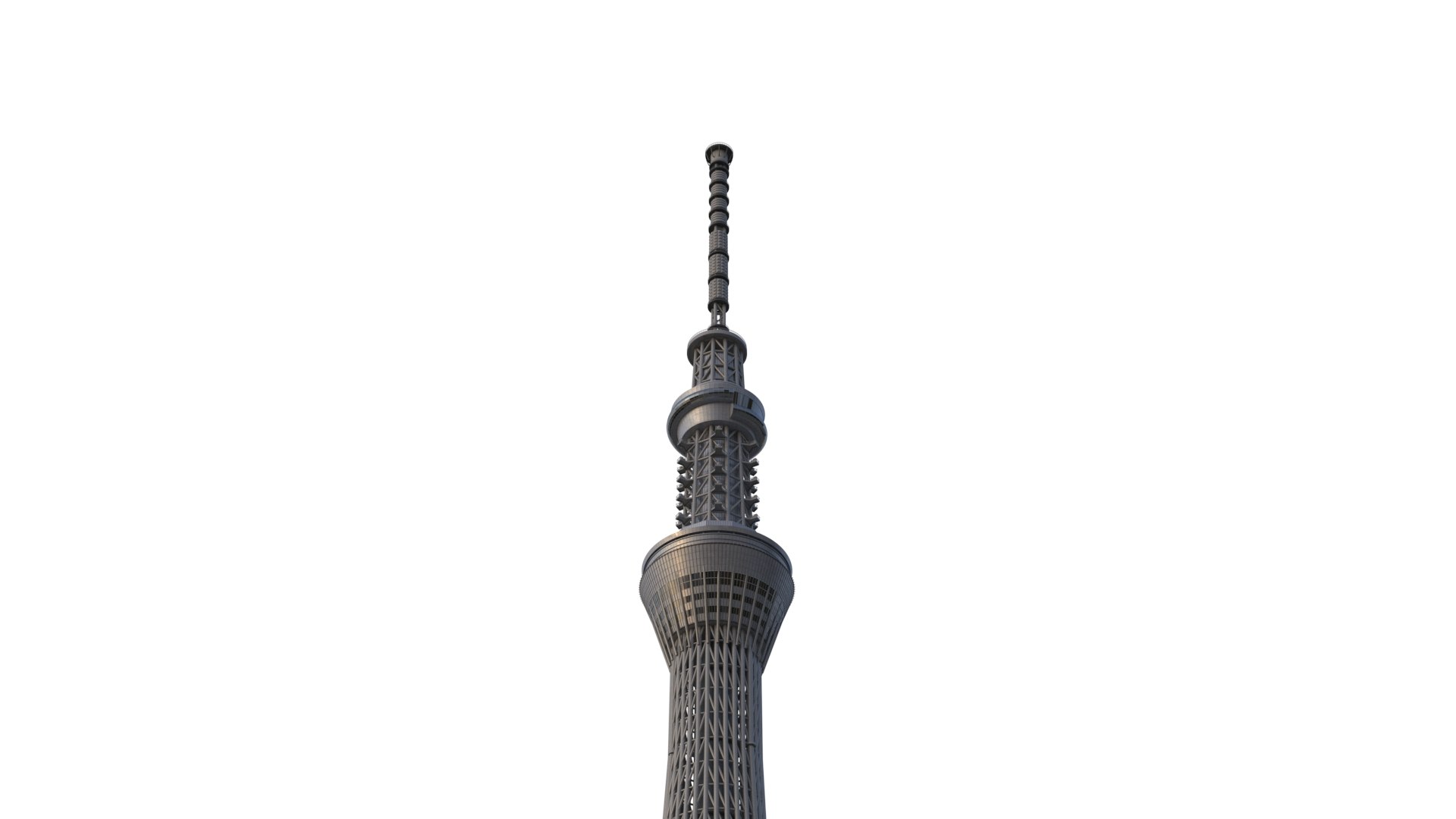 Tokyo Skytree 3D Model - TurboSquid 2222749