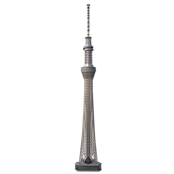 東京スカイツリー3Dモデル - TurboSquid 2222749