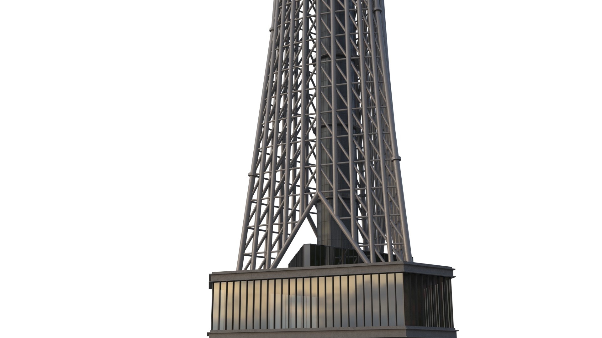 Tokyo Skytree 3D Model - TurboSquid 2222749