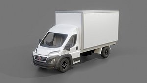 3D Fiat Ducato Cargo Truck
