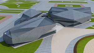 Museum 5 3D model