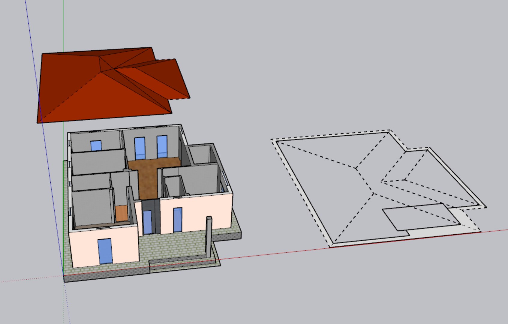 Detailed 3D Model Of A Small House 3D - TurboSquid 2370501