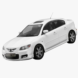 mazda 3 - 2008 3d 3ds