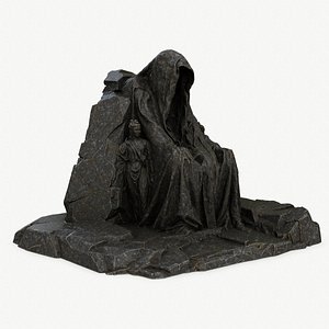 statue gate 07 3D model