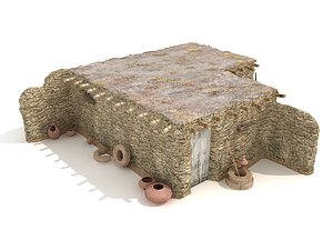 3ds desert house