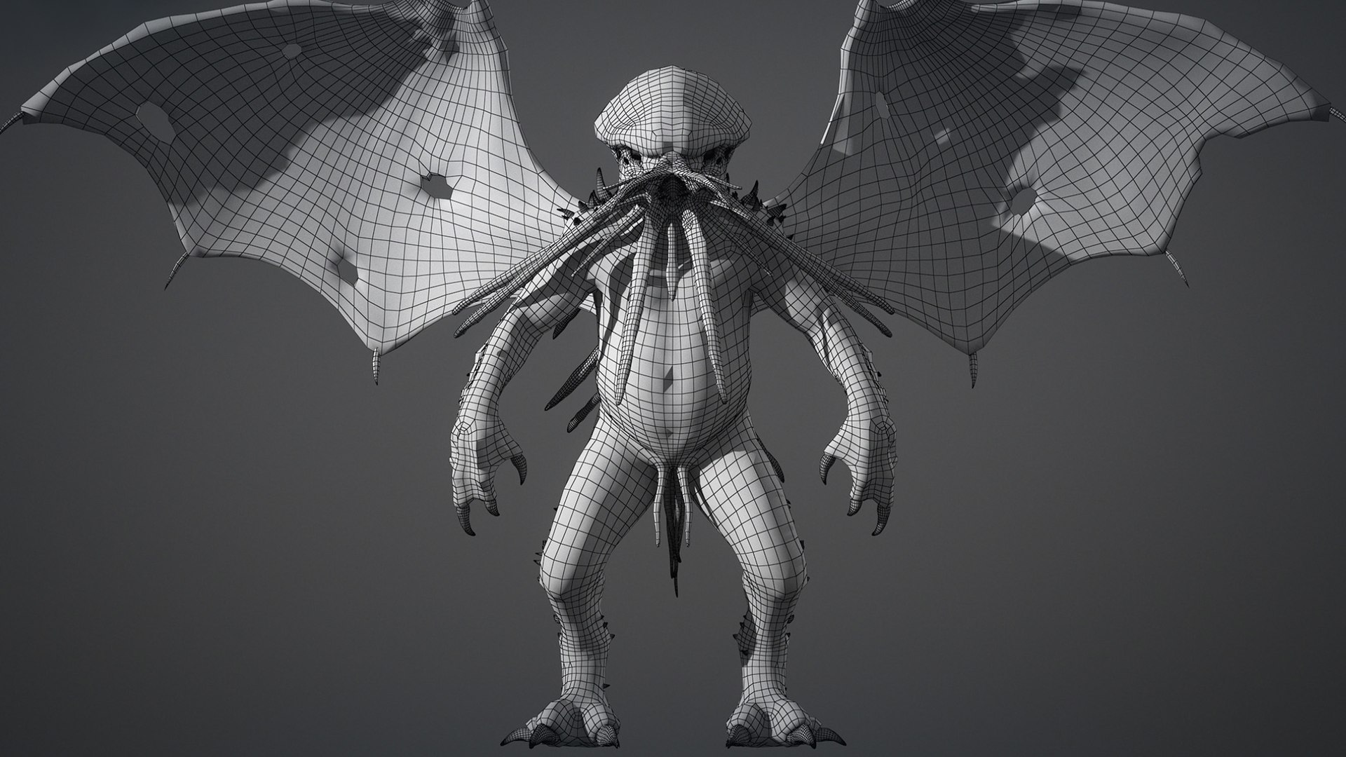 Cthulhu model https://p.turbosquid.com/ts-thumb/Bg/VLzGfW/ve/cthulhu_15/jpg/1789984454/1920x1080/fit_q87/422c499220000e3a2c903e122b167a1b2bbbbcf6/cthulhu_15.jpg
