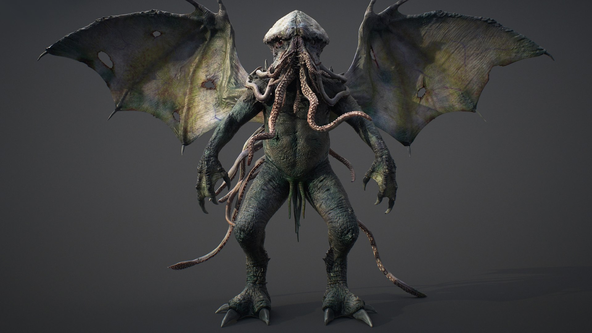 Cthulhu model https://p.turbosquid.com/ts-thumb/Bg/VLzGfW/vi/cthulhu_10/jpg/1789984449/1920x1080/fit_q87/88539d62efdc065b5a8f47af45656e66645f43fb/cthulhu_10.jpg