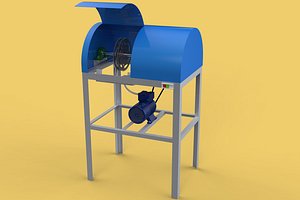 COCONUT SHELL PEELING REMOVAL MACHINE DEHUSKER TOOL EXTRACTOR
