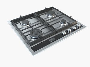 Gas cooktop