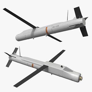 Aerial Bomb GBU-53-B StormBreaker 3D model