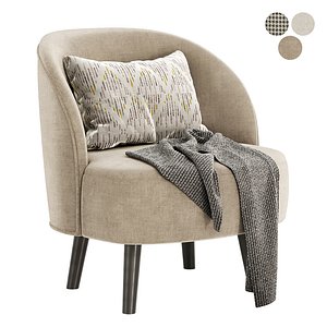 3D Lounge chair Bayron