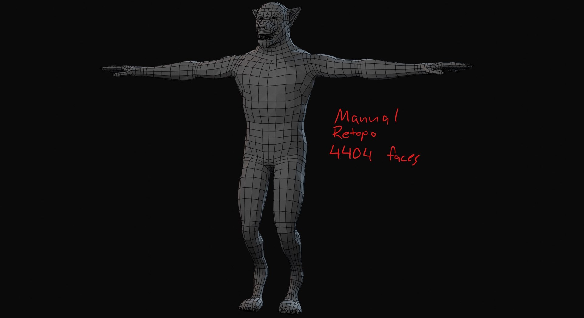 Werewolf Fully Rigged 3D Model - TurboSquid 1977386