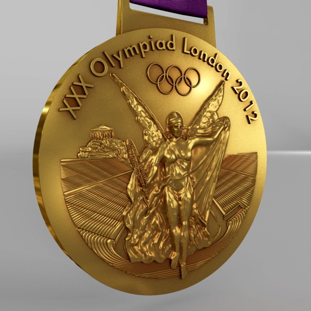 3d Model London 2012 Olympics Medals