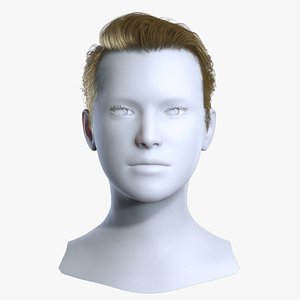 Voluminous Pompadour Haircut - Real-time Hair Cards