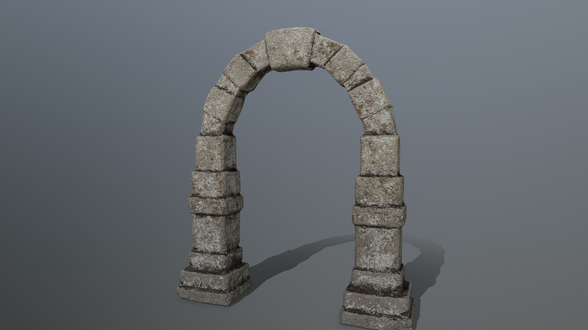 3D Model Archway Column Pillar - TurboSquid 1373615