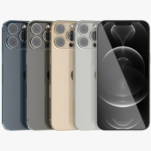 Apple Iphone 13 Pro Max All Colors 3d Model Turbosquid
