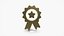 3D Award Badge Symbol