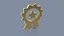 3D Award Badge Symbol