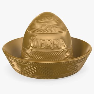 sierra tequila salt shaker 3D