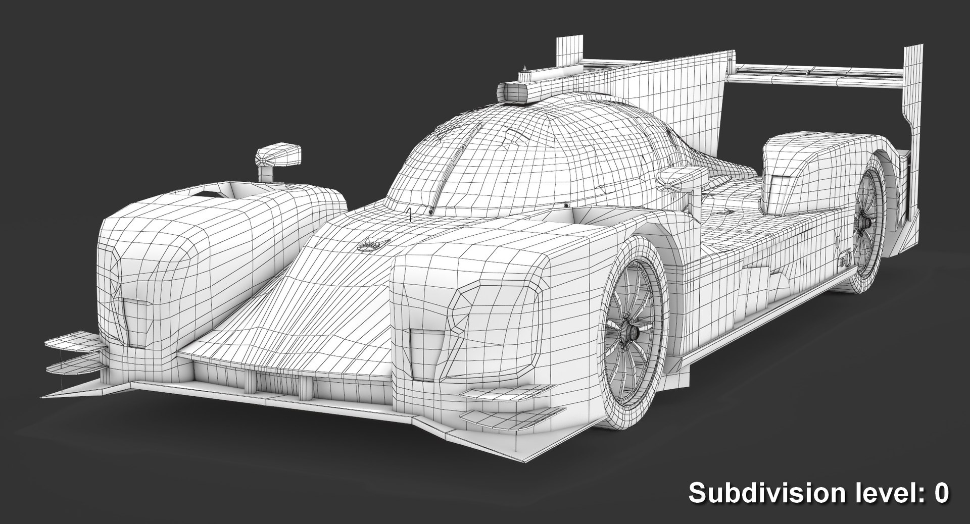 3D Dragonspeed Br Engineering Br1 - TurboSquid 1317603