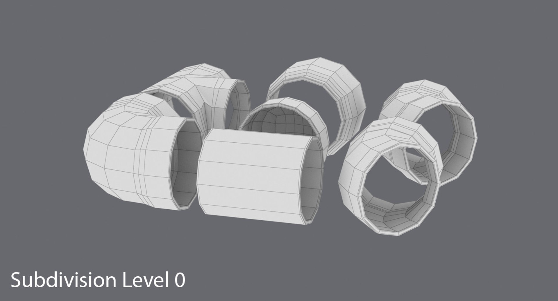 Copper Pipe Fittings 3d Model