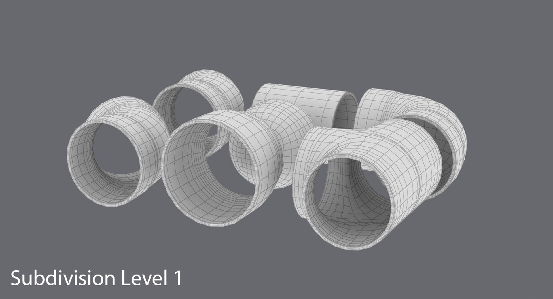 Copper Pipe Fittings 3d Model