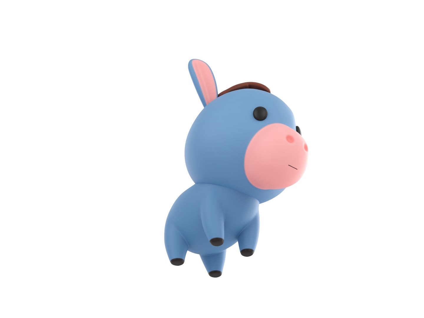 3D donkey character model https://p.turbosquid.com/ts-thumb/Bh/CRIkAW/bk/rend_0002/jpg/1607750847/1920x1080/fit_q87/f85a9d66c562e0bbd46305f94b9972082ae75448/rend_0002.jpg
