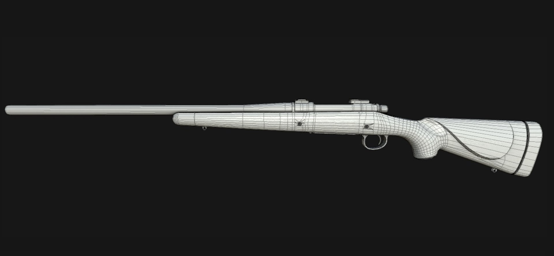 3D Remington Rifle World War Model - TurboSquid 1294349