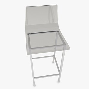 3D acrylic stool model