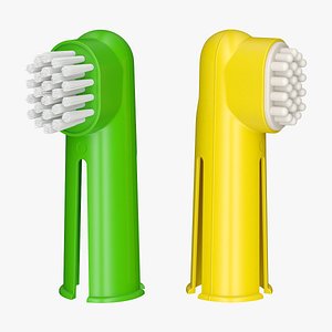 Pet Toothbrushes 02 3D model
