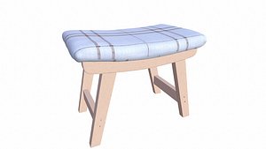 Square Cushion Foot Stool