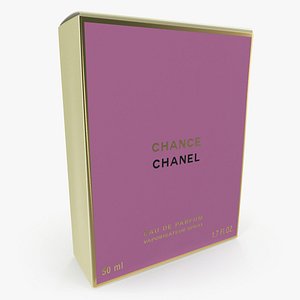 3D parfum box chanel chance