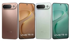 Vivo T5 5G Royal Bronze And Silver Green