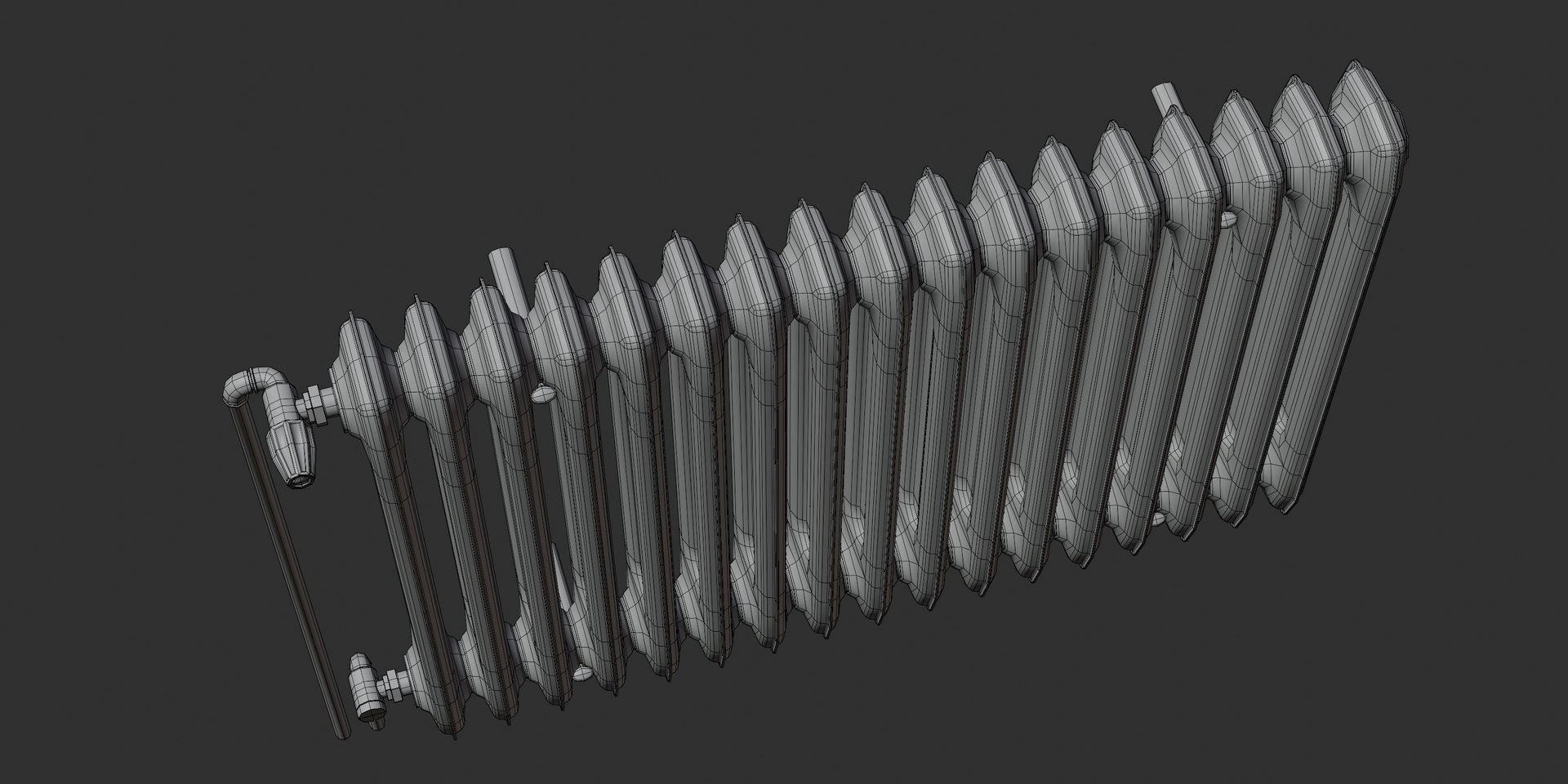 Heater Radiator 01 3D Model - TurboSquid 2366539