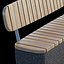 Bien solar bench