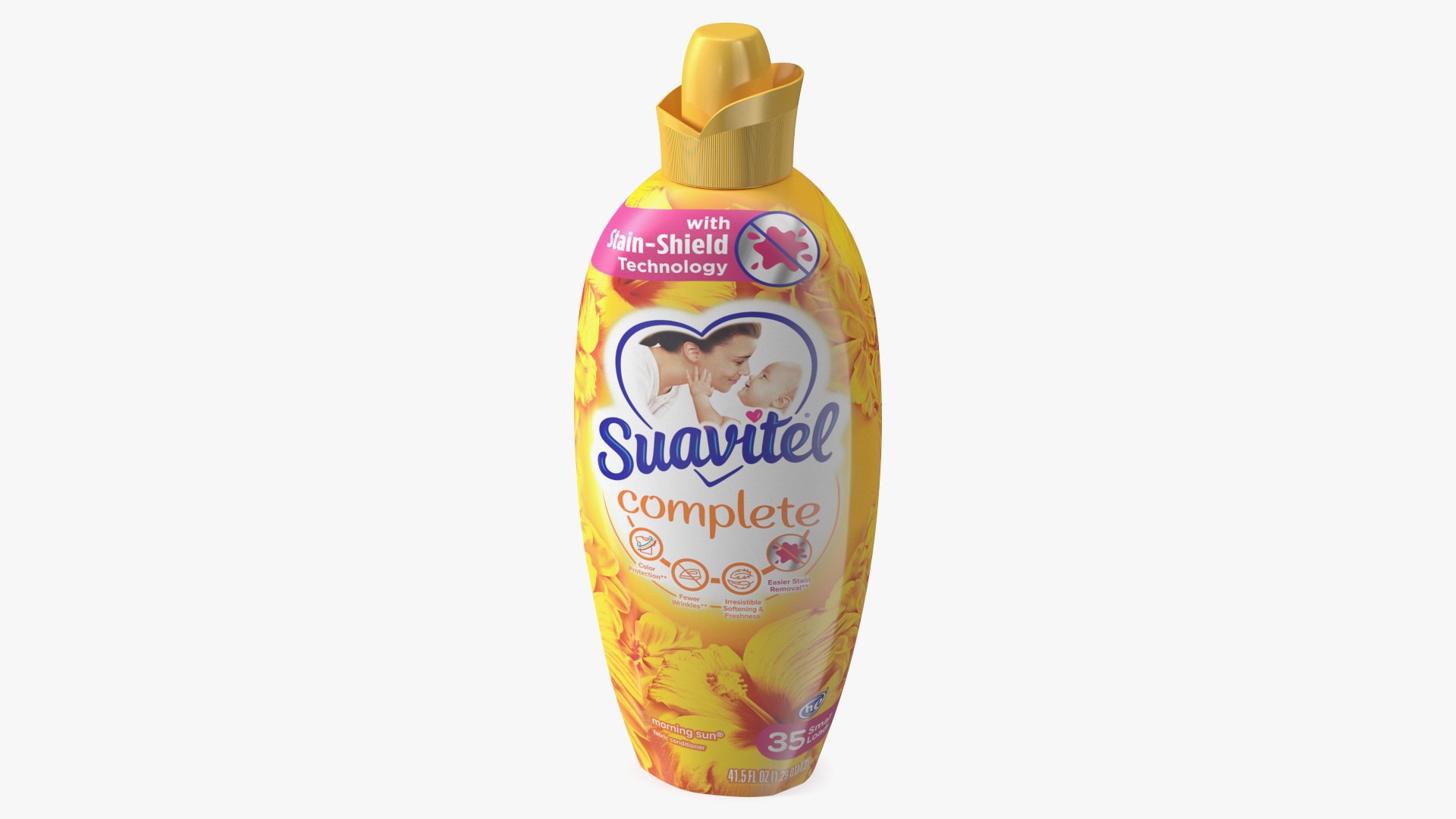 Suavitel Morning Sun Liquid Fabric Softener Small 3D model preview