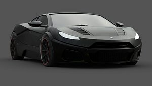 2012 Savage Rivale 3D Model High-Quality Detailed Design 3D model