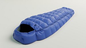 Sleeping bag 3D model