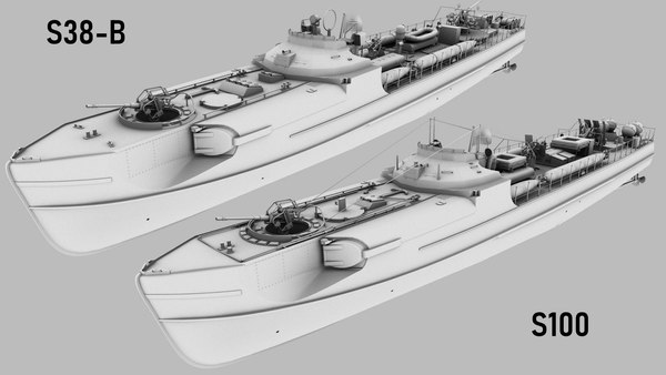 ドイツ海軍魚雷艇 S100 シュネルボート (プラモデル) - ホビー