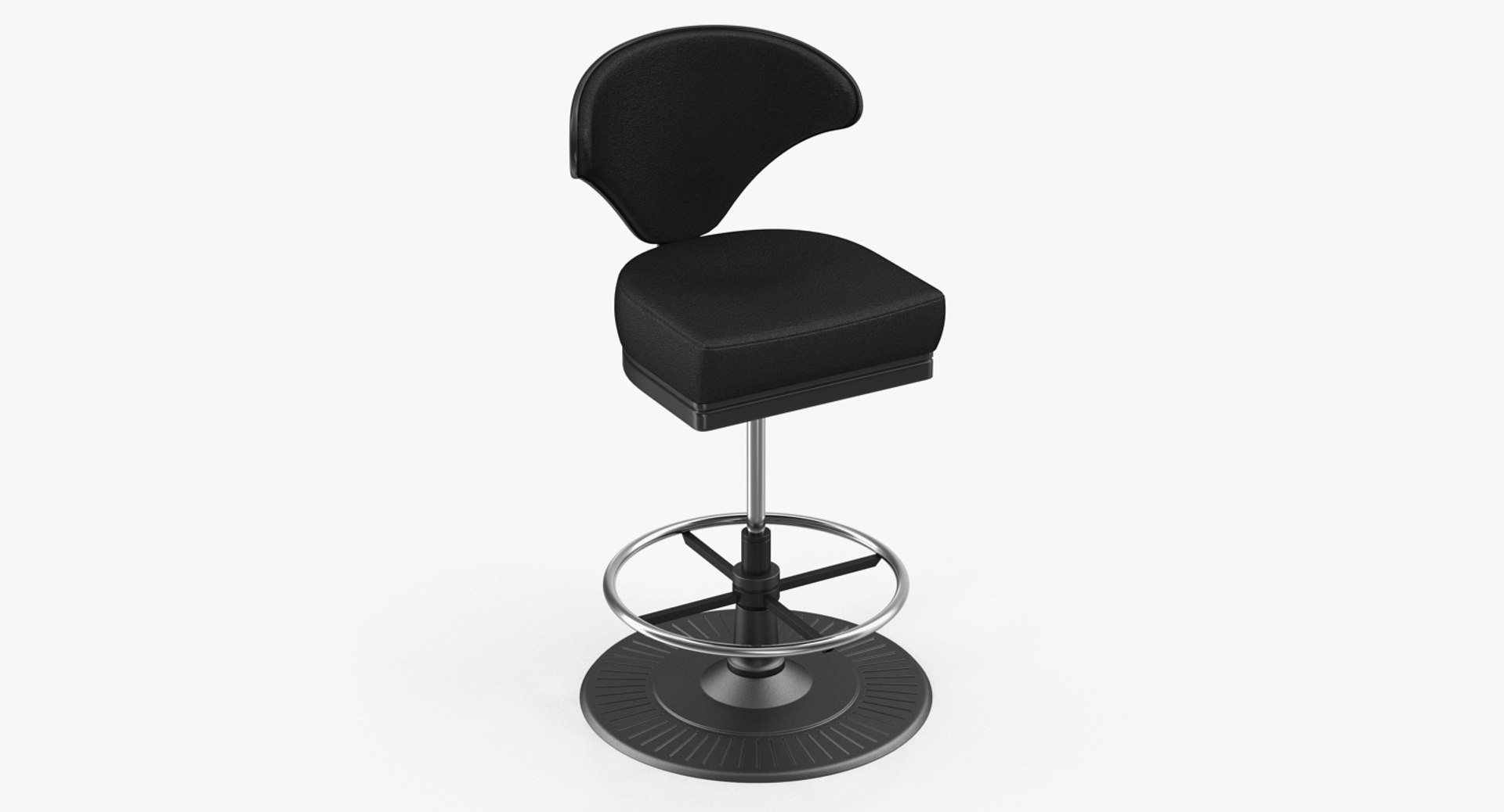 Casino Chair 3D model preview