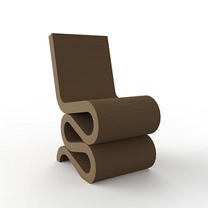 Vintage Wiggle Side Chair