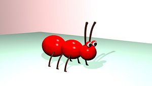 3d model of ant