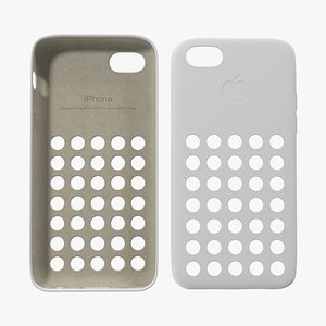iPhone 5c Case White 3D Model
