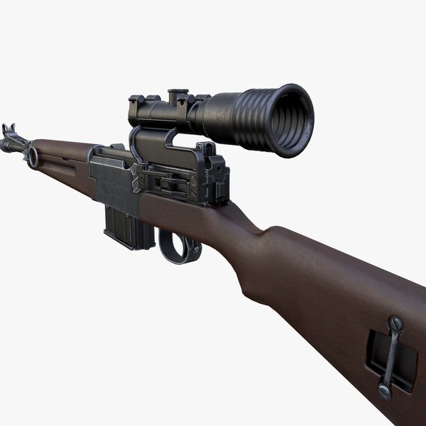 3d obj mas-49 56 rifle