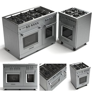Gas range cooker
