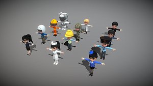 12 Profession Characters