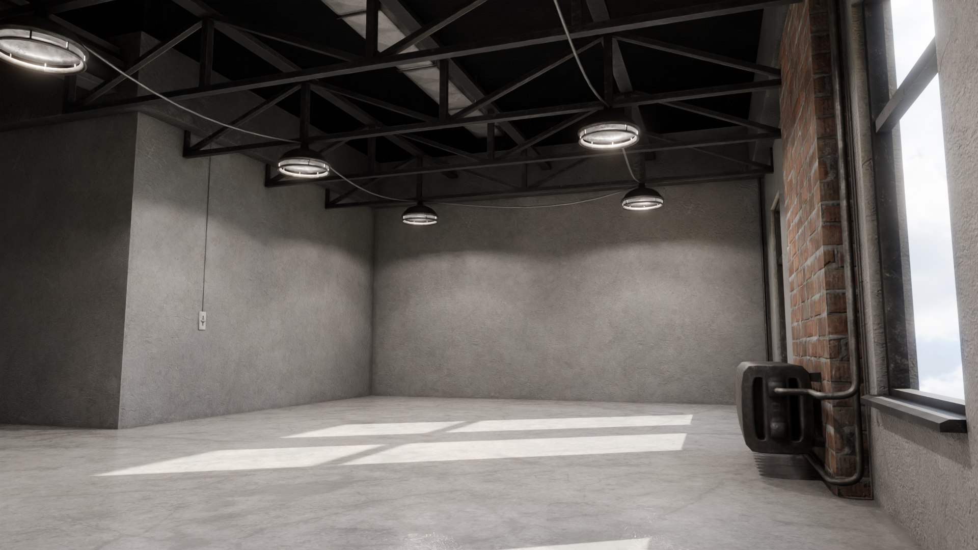 Industrial Loft With 8K And 4K Textures 3D - TurboSquid 1974873