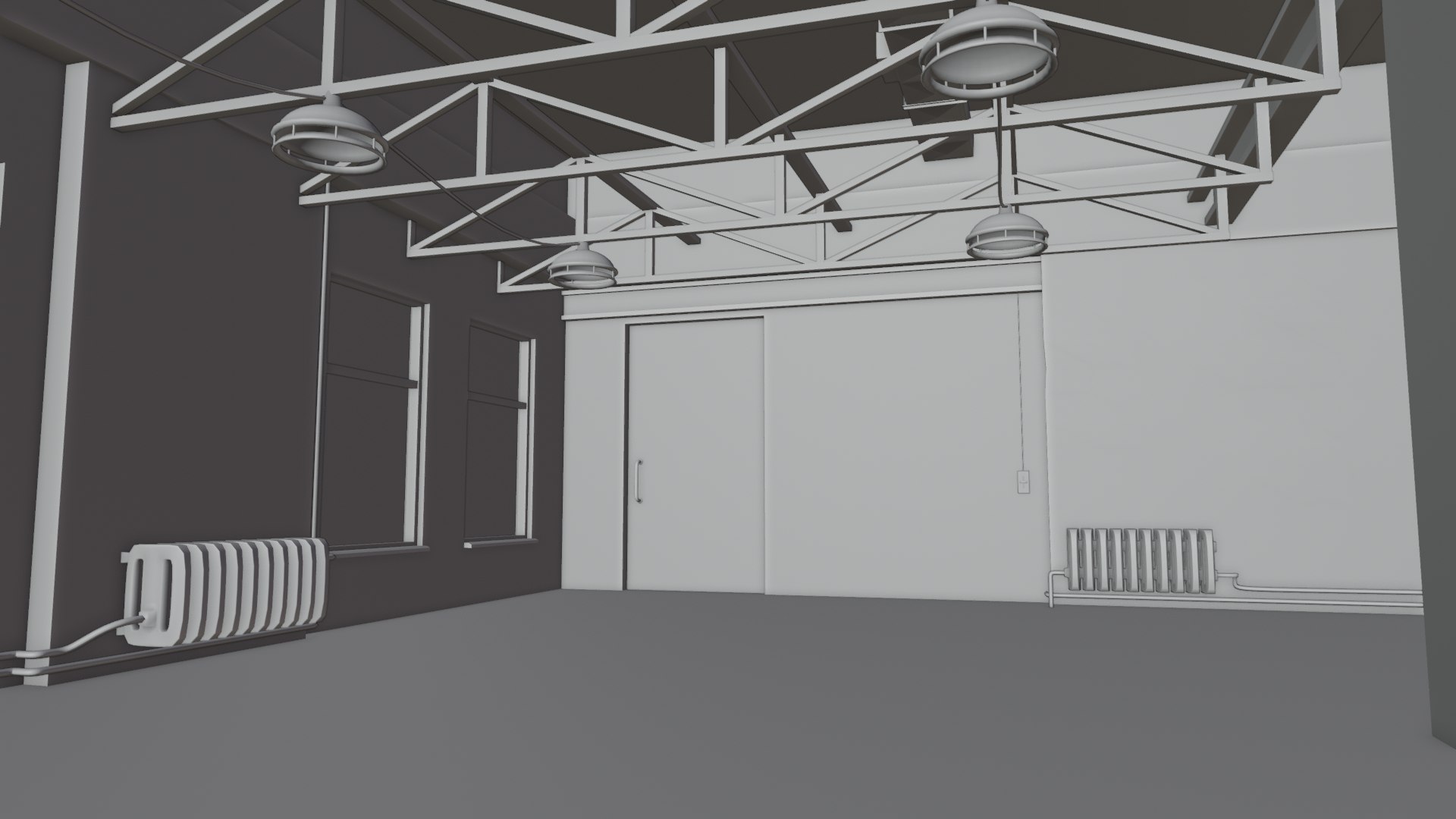 Industrial Loft With 8K And 4K Textures 3D - TurboSquid 1974873