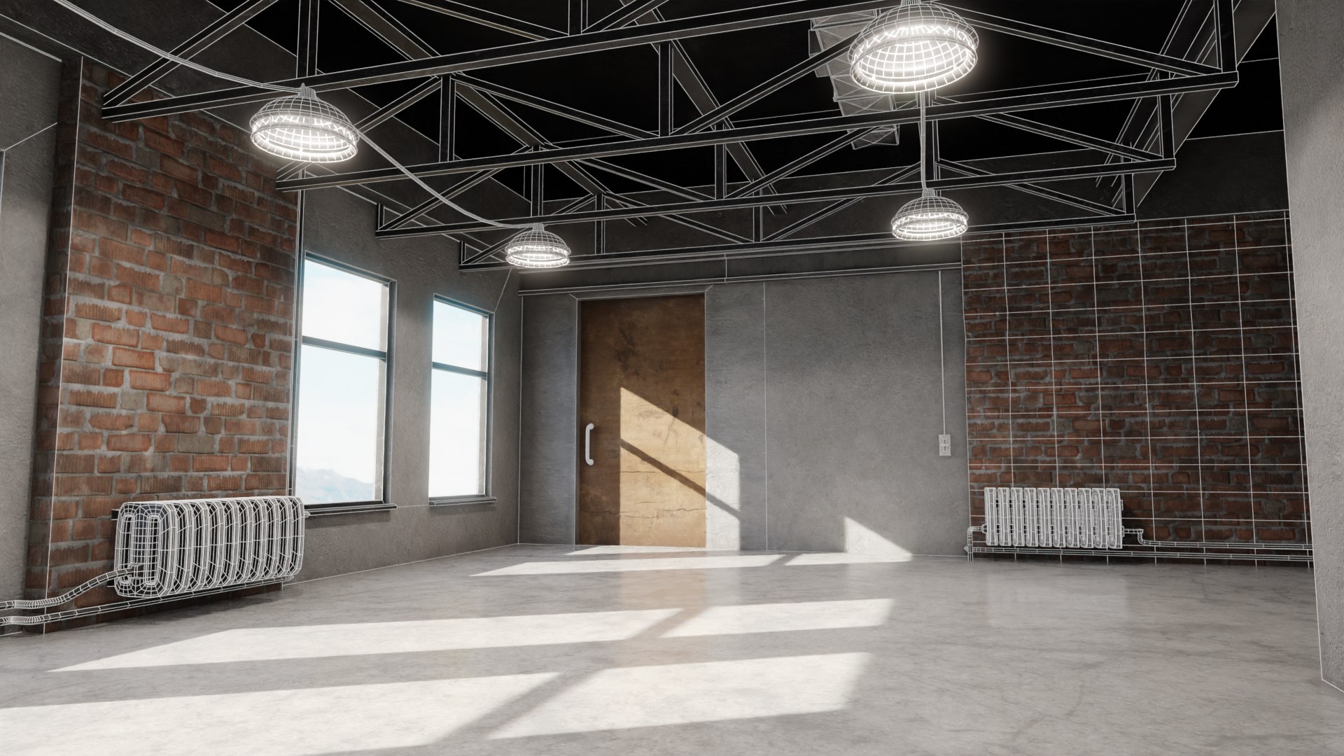 Industrial Loft With 8K And 4K Textures 3D - TurboSquid 1974873