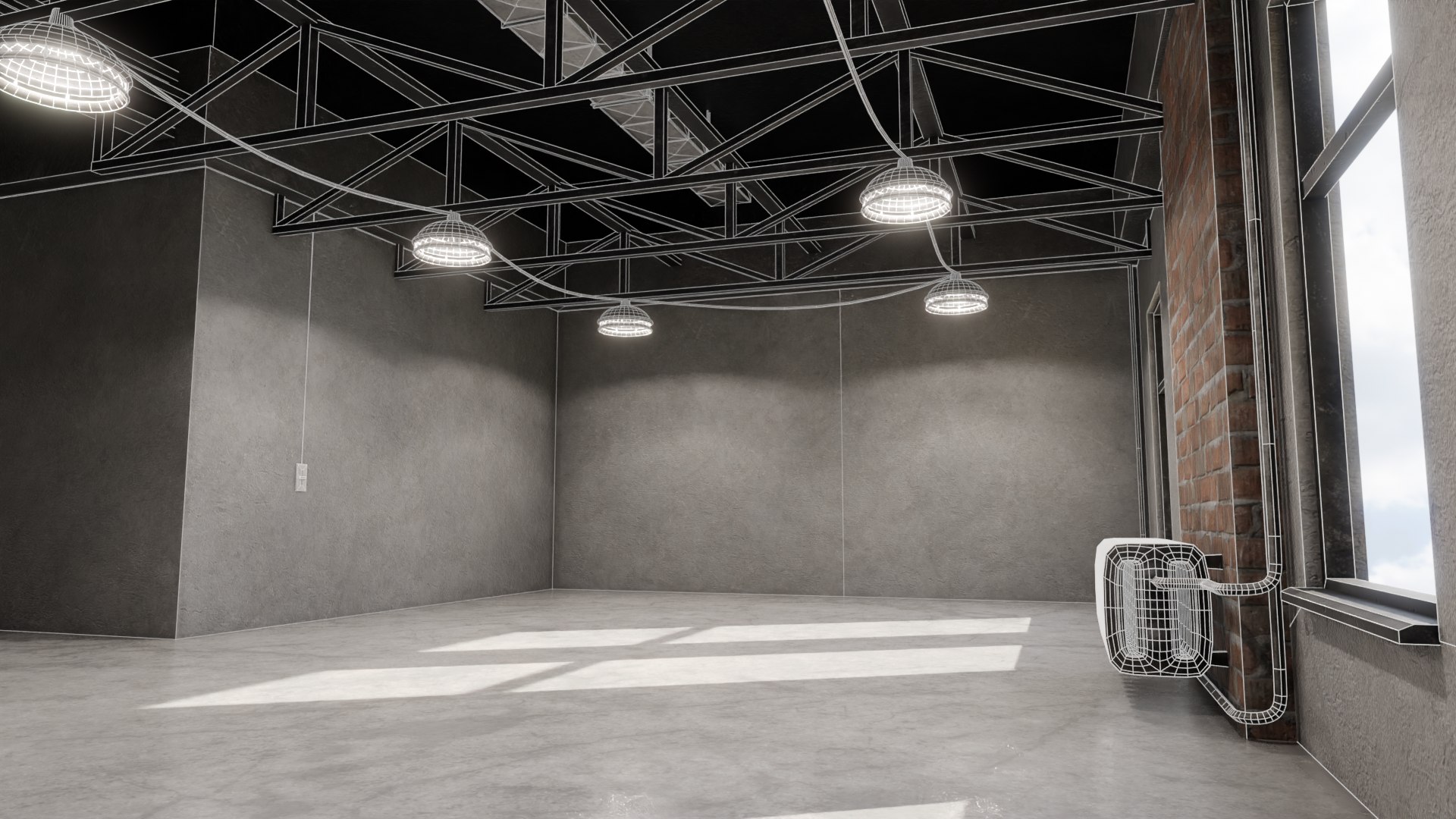 Industrial Loft With 8K And 4K Textures 3D - TurboSquid 1974873